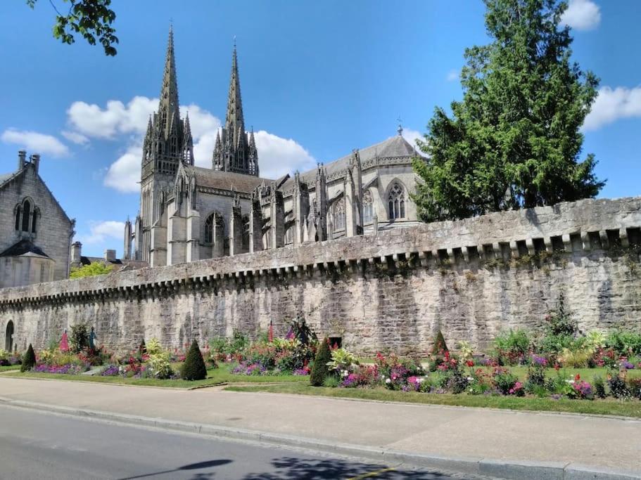 Apartamento Quimper Hyper Centre T2 Balcon Lumineux Calme Exterior foto